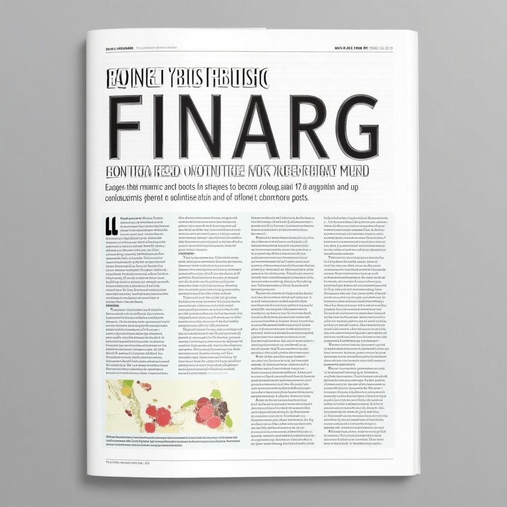 Artículo en revista financiera